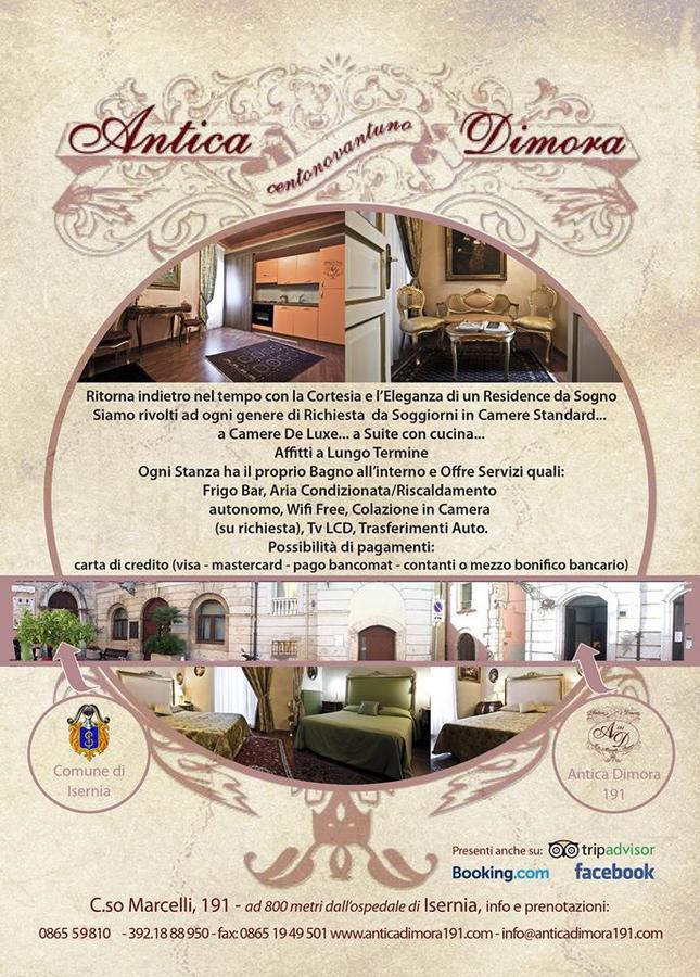 伊塞尔尼亚 Antica Dimora 191酒店 外观 照片